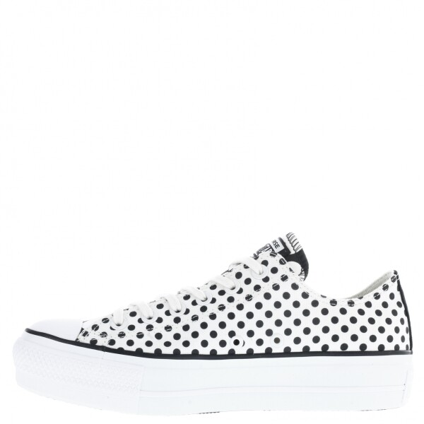 Championes Unisex Converse Chuck Taylor Lift Blanco - Negro