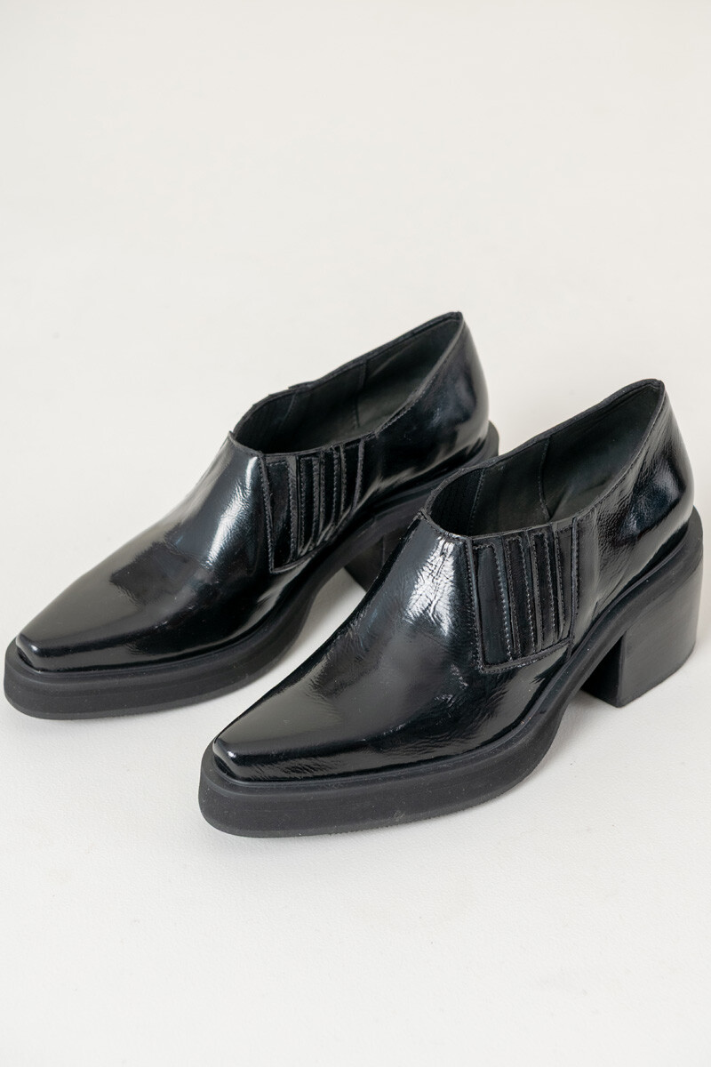 Botin ana - Negro charol 