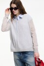 SWEATER V Gris