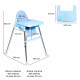 Silla De Comer Para Bebe Plegable | Practica | Segura Silla De Comer Para Bebe Plegable | Practica | Segura