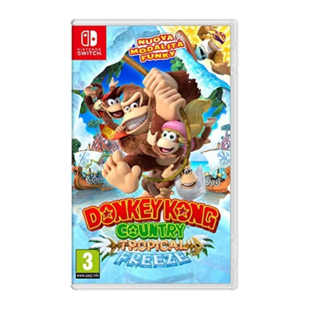 Juego Nintendo Switch Donkey Kong Country: Tropical Freeze - 001 