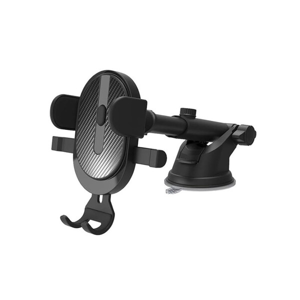 Soporte telescópico para celular con ventosa color negro Soporte Telescópico Para Celular Con Ventosa Color Negro