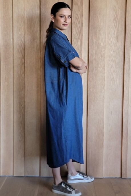 Túnica Costa Denim Azul