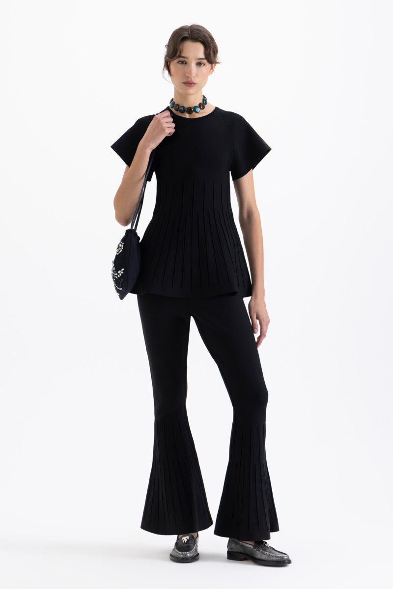 PANTALON LINES Negro