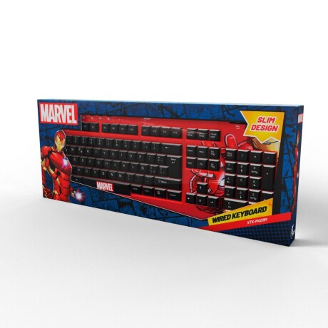 Teclado con diseño Iron Man V01