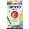 Lápices de Colores Giotto Mega x12 Lápices de Colores Giotto Mega x12