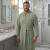 Bata Baño Dohler Velour 100% Algodón Talle P al XXG VERDE