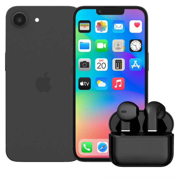 Apple Iphone 16e 8/128 Gb 5g + Regalo PK IPHONE 16E 128 BLACK + REGALO
