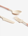 Artículos cocina Cubiertos Set De Cubiertos Encastrables - Combinacion Tricolor