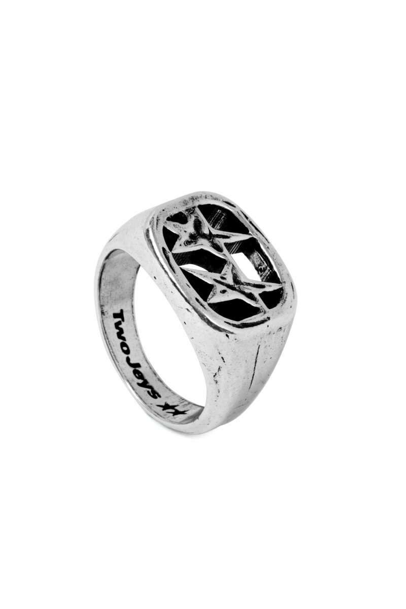 Twojeys Framed Ring Plata Plata