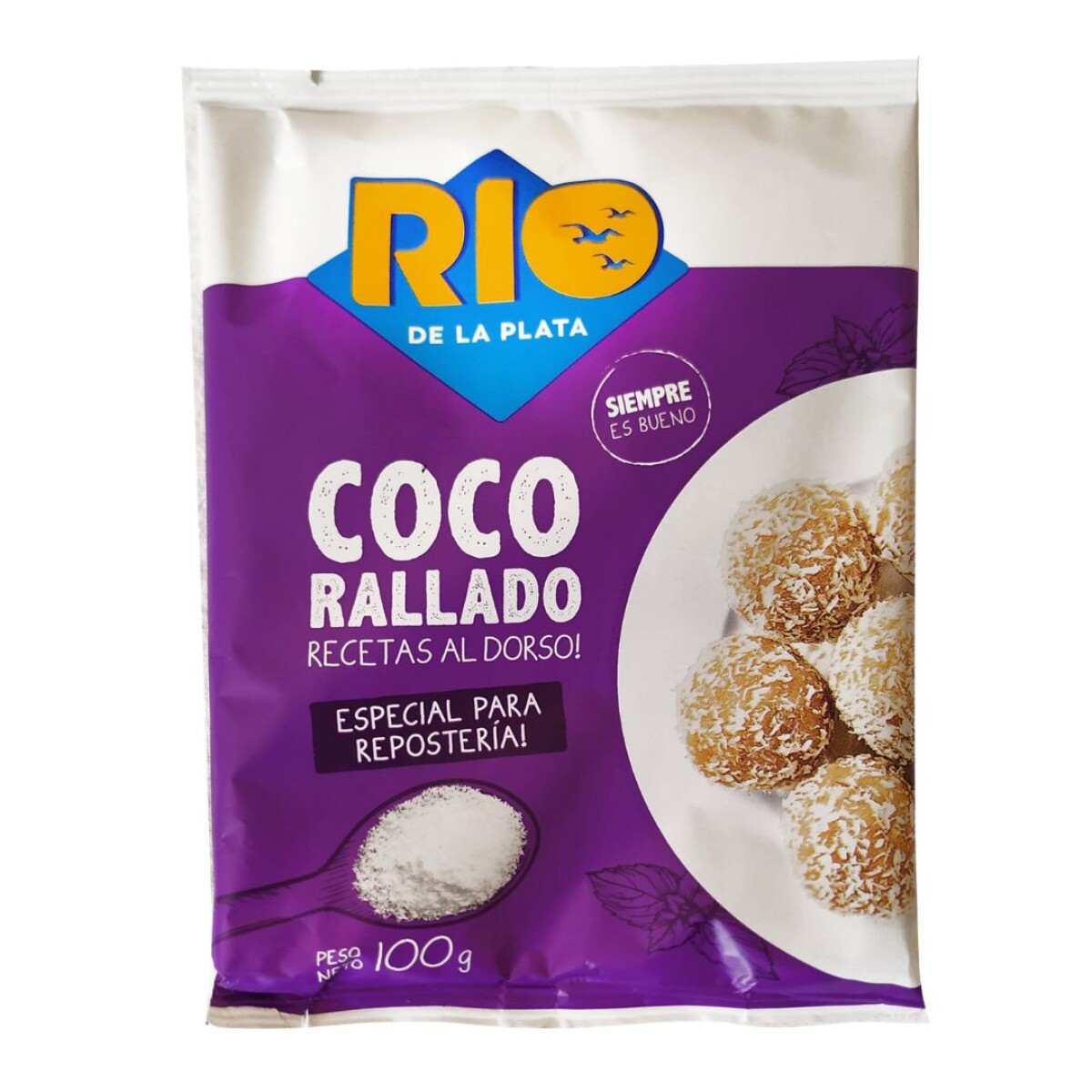 COCO RALLADO RIO DE LA PLATA 100 GR 