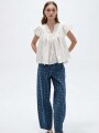 Blusa Glebe Blanco