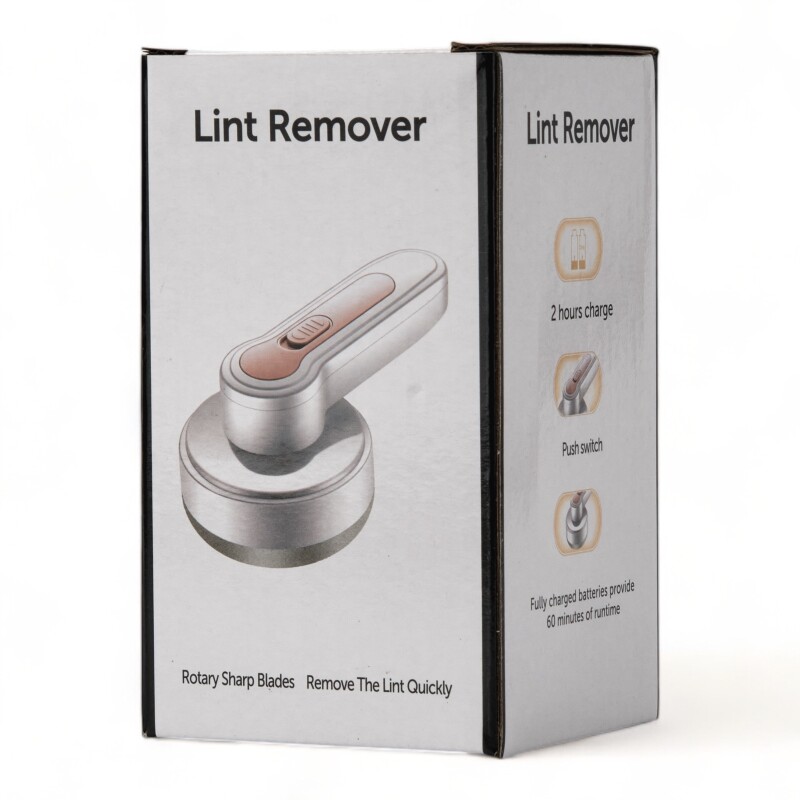 Removedor De Pelusas Portatil Recargable Usb Sin Color