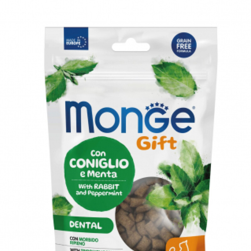 Monge Gift Cat Filled&Crunchy Dental 60 grs Monge Gift Cat Filled&Crunchy Dental 60 grs
