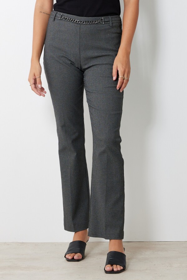 Pantalon Chain NEGRO/GRIS