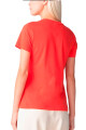 REMERA MUJER FILA BASIC Rojo