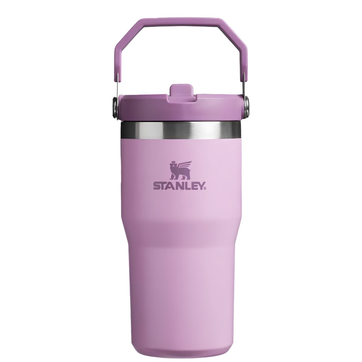 Vaso Térmico Stanley IceFlow Flip Straw 591ml Para Bebidas Frías En Movimiento - Lilac 