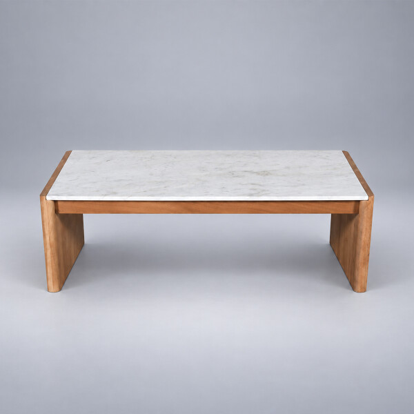 MESA DE CENTRO SQUARE Acacia - UNICO