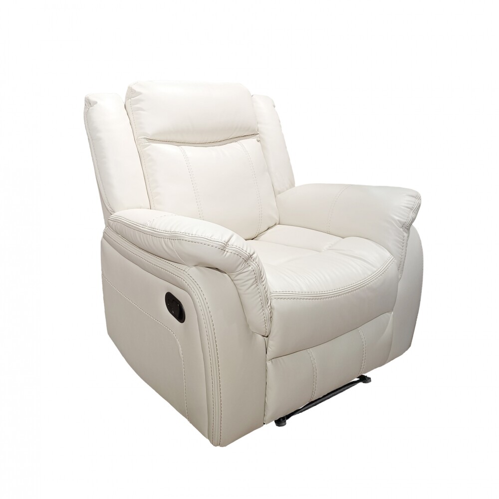 Sofá recliner Royal - 1 cuerpo Crema