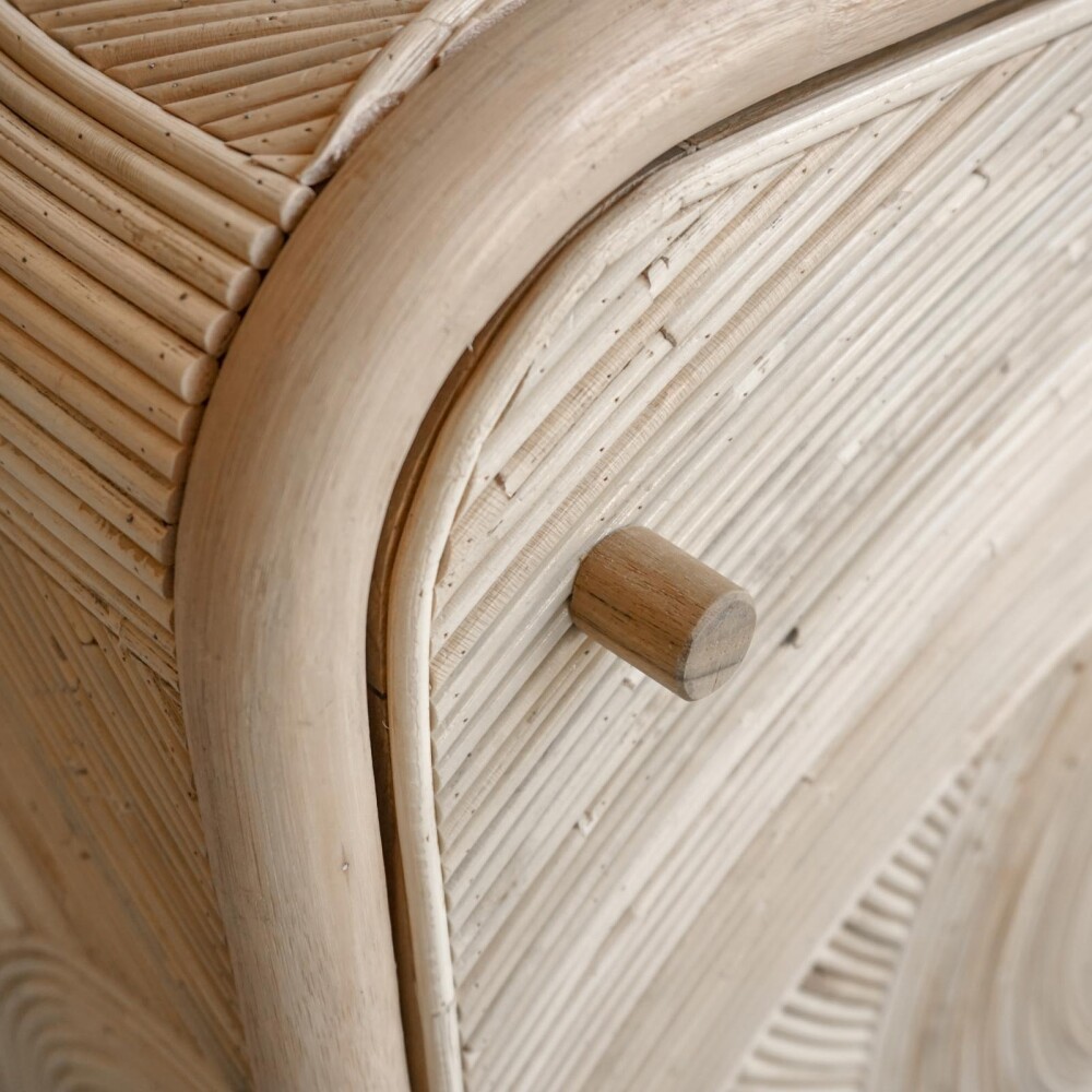 MESA DE LUZ RATTAN-Y-MADERA NATURAL-BEIGE TORONTO