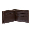 Billetera Smooth Passcase Hombre Brown