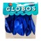 Globos X10 Tamaño R12 Azul Perlado