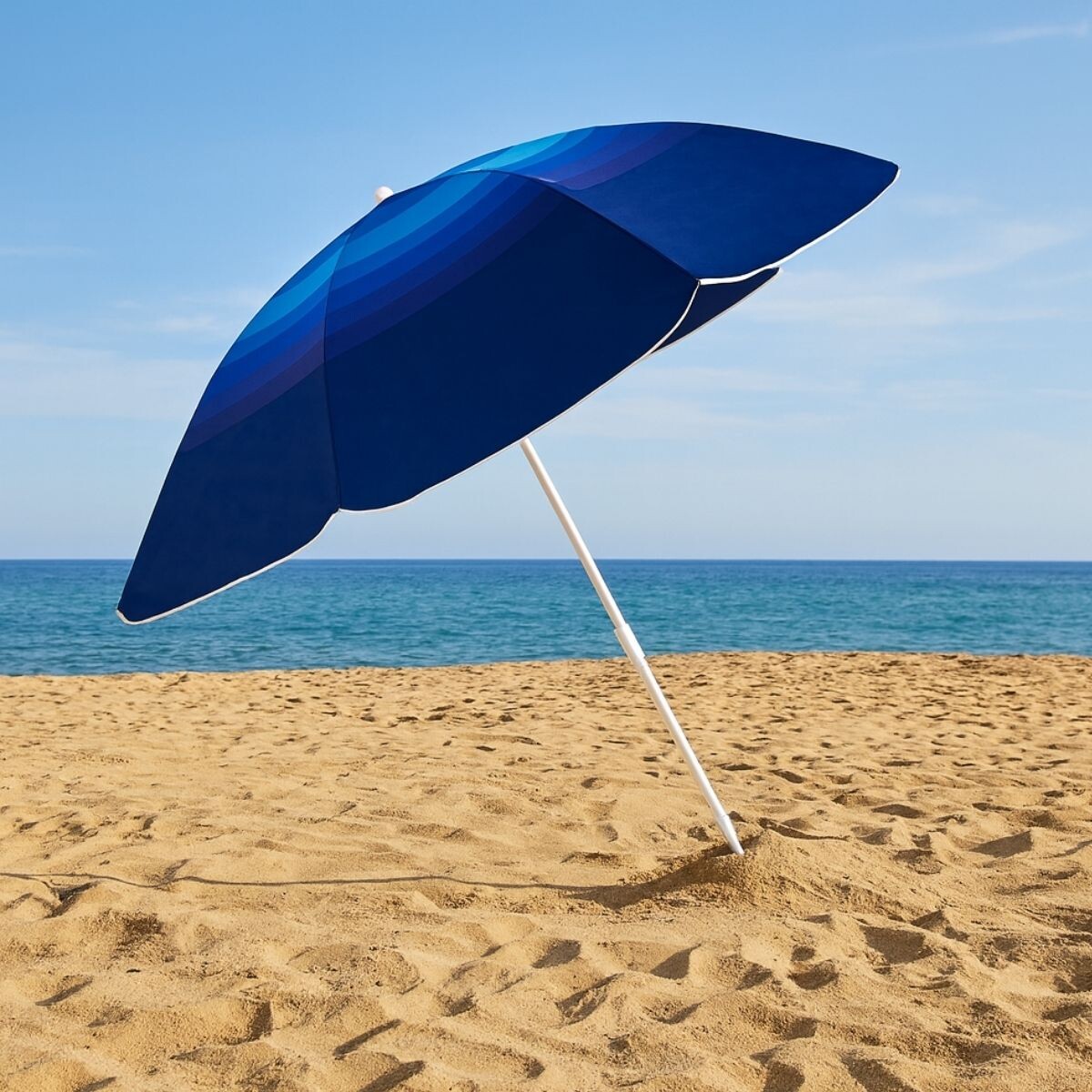 Sombrilla 1,80 mrs Polyester 50+UV - AZUL 