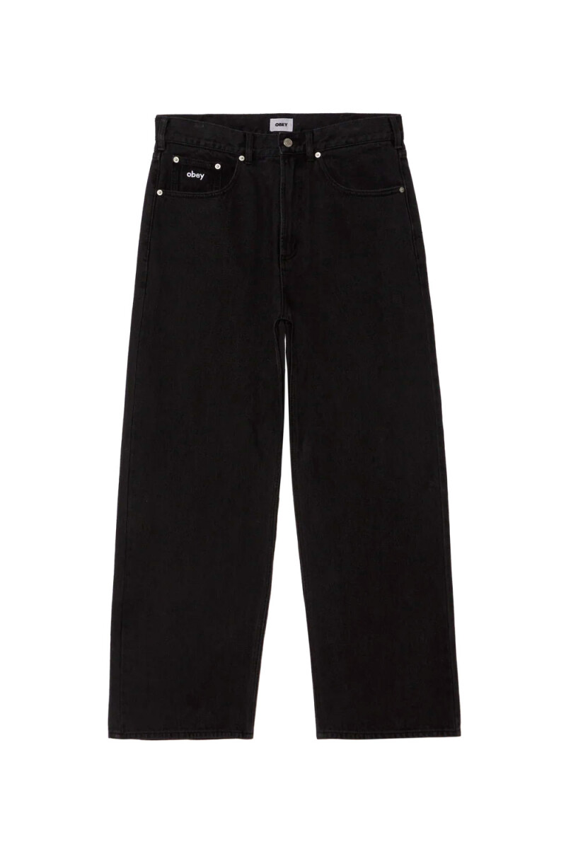 BIGWIG BAGGY DENIM Negro