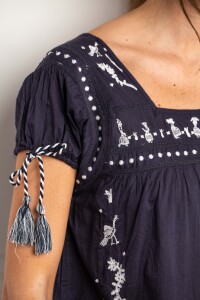 Blusa Marino