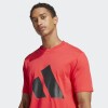 Remera Adidas Essentials Logo Rojo