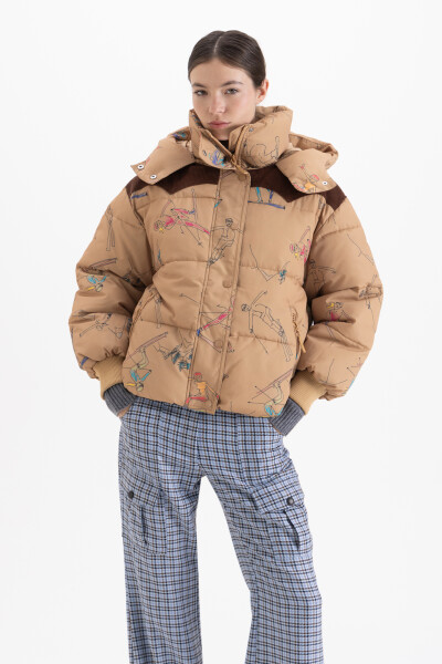 CAMPERA APRES Camel