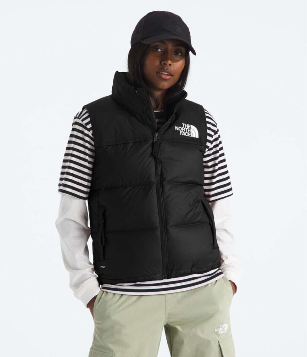 Chaleco De Plumas Retro Nuptse 1996 - Tnf Black/r 