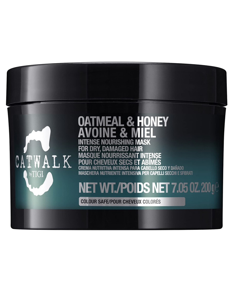Mascarilla nutritiva para cabello Tigi Catwalk Oatmeal & Honey 200gr 