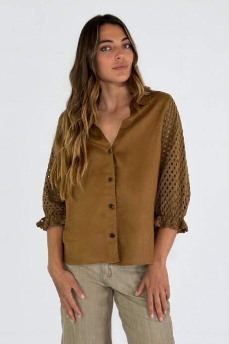 CAMISA ISABELA Camel