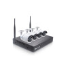 Kit De 4 Cámaras Con DVR HD WiFi TCP IP Vision Nocturna Y Detector De Movimiento Kit De 4 Cámaras Con DVR HD WiFi TCP IP Vision Nocturna Y Detector De Movimiento
