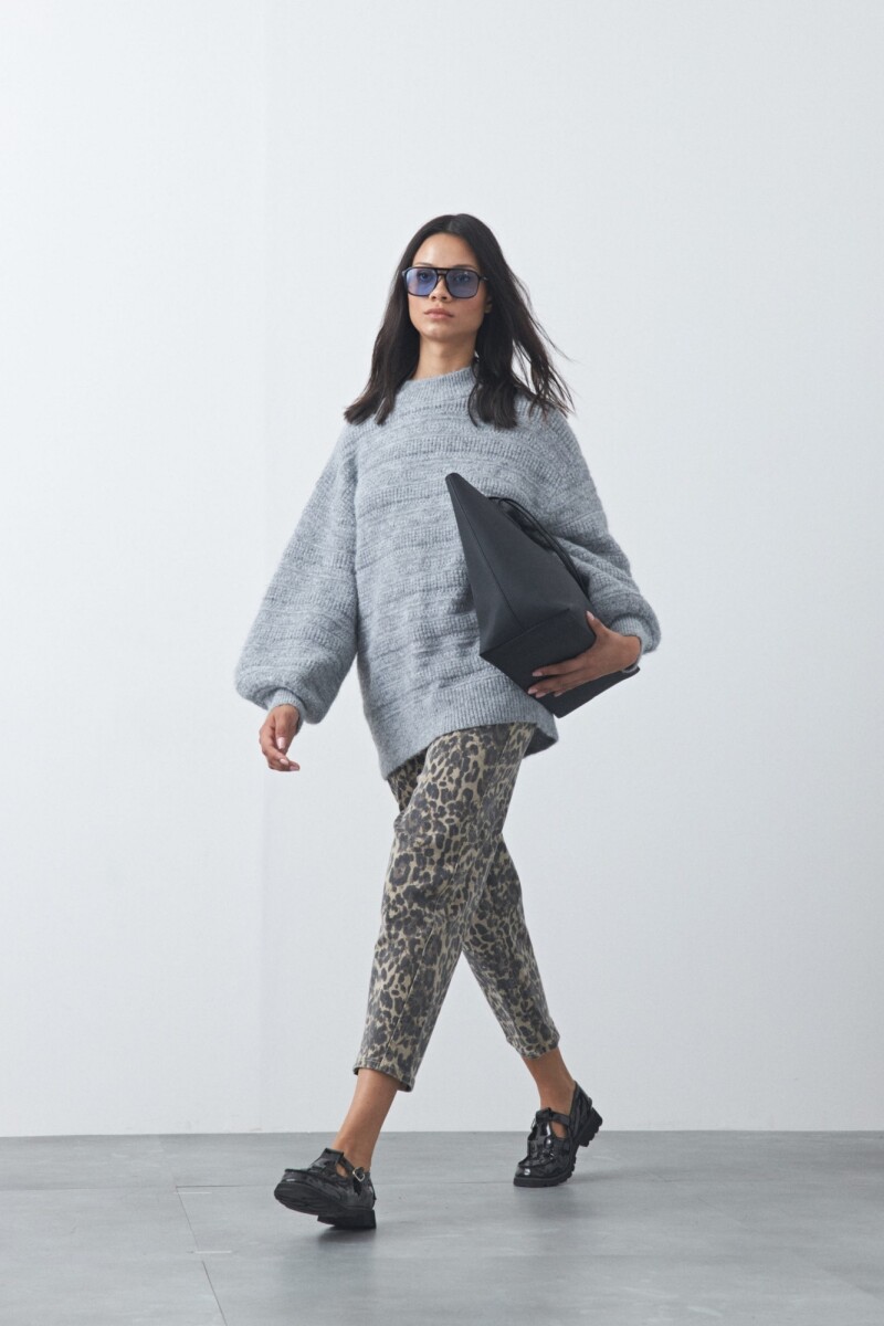 SWEATER NEVADA Gris Melange