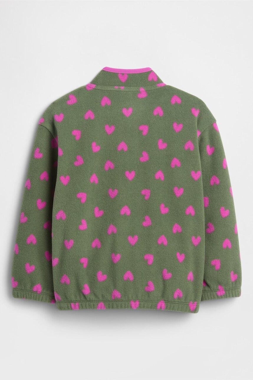 Canguro Con Cierre Polar Toddler Niña Walden Green