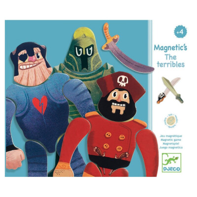Set Magnético Los Caballeros Djeco Set Magnético Los Caballeros Djeco