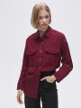 Camisa Tome Bordeaux Oscuro