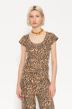 REMERA FINI Leopardo