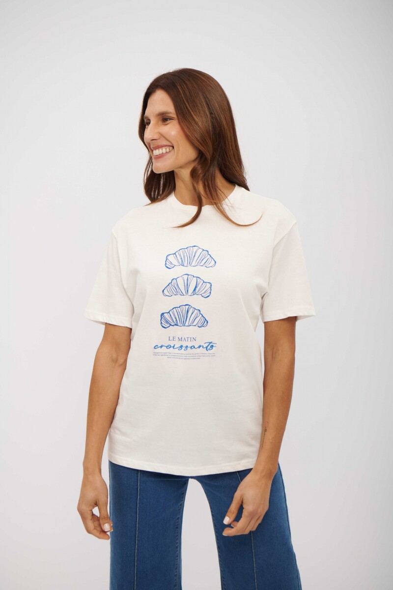 REMERA LUCHI CROISANT