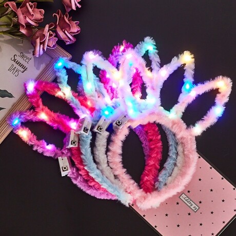 Diadema Conejo con Luces Luciernaga Diadema Conejo con Luces Luciernaga