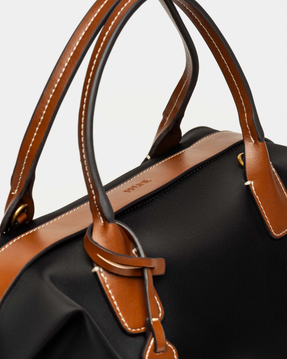 Cartera de mano Wind en nylon Negro