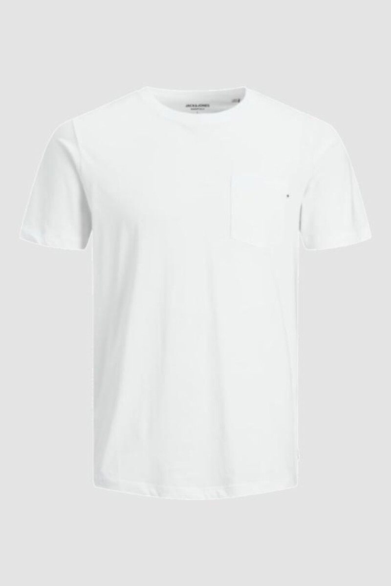 Camiseta "pocket" White