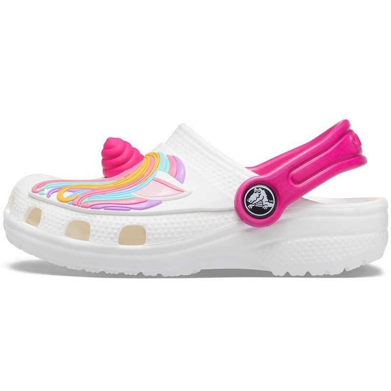 Crocs Classic Unicorn Blanco