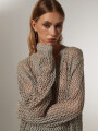 Sweater Carrien Plateado