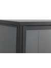 Vitrina VIRUM 2 puertas negro Vitrina VIRUM 2 puertas negro