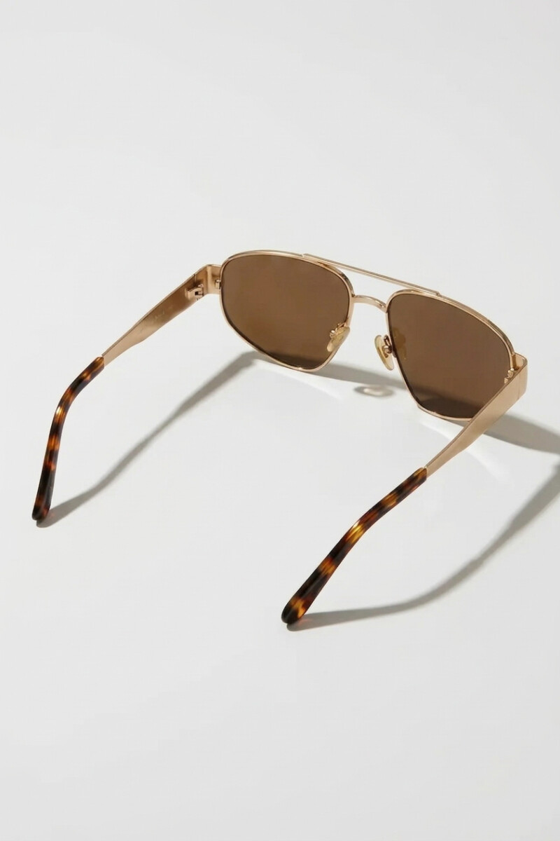 Lentes de sol Dune dorado