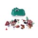 Set juguetes con contenedor dinosaurio