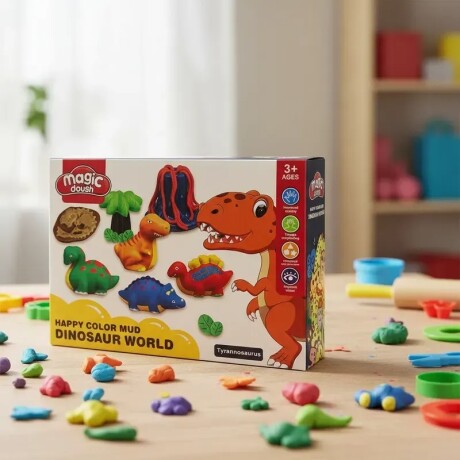 MASA PARA MODELAR DINO WORLD 160928 001